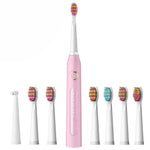 Load image into Gallery viewer, Electric Rechargeable Replacement Heads Sonic Toothbrush
