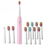 Load image into Gallery viewer, Electric Rechargeable Replacement Heads Sonic Toothbrush
