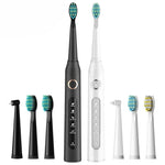 Load image into Gallery viewer, Electric Rechargeable Replacement Heads Sonic Toothbrush
