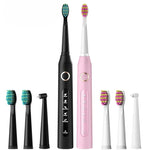 Load image into Gallery viewer, Sonic Electric Rechargeable Replacement Heads Toothbrush
