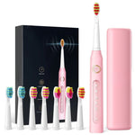 Load image into Gallery viewer, Sonic Electric Rechargeable Replacement Heads Toothbrush
