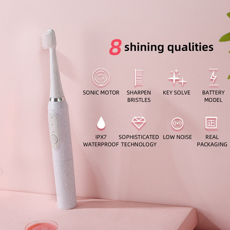 Full-Automatic Waterproof Sonic Electric Rechargeable Toothbrush