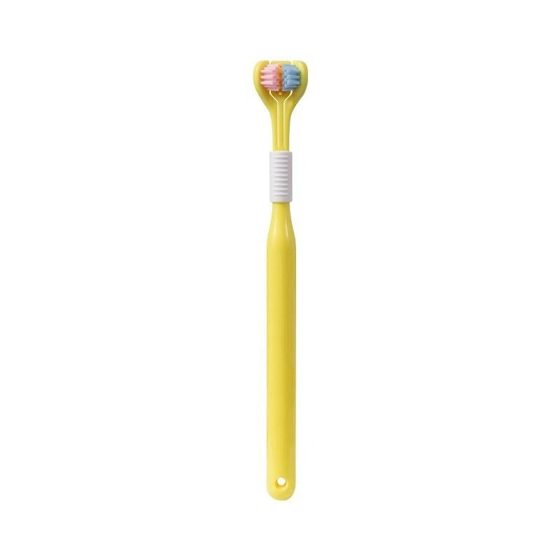 Three-Sided Soft Bristle Oral Care Toothbrush