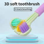 Load image into Gallery viewer, Three-Sided Soft Bristle Oral Care Toothbrush
