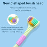 Load image into Gallery viewer, Three-Sided Soft Bristle Oral Care Toothbrush
