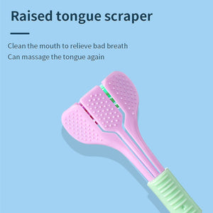 Three-Sided Soft Bristle Oral Care Toothbrush