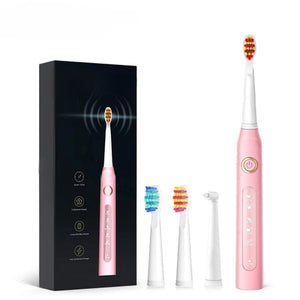 Rechargeable Electric Replacement Heads Sonic Toothbrush