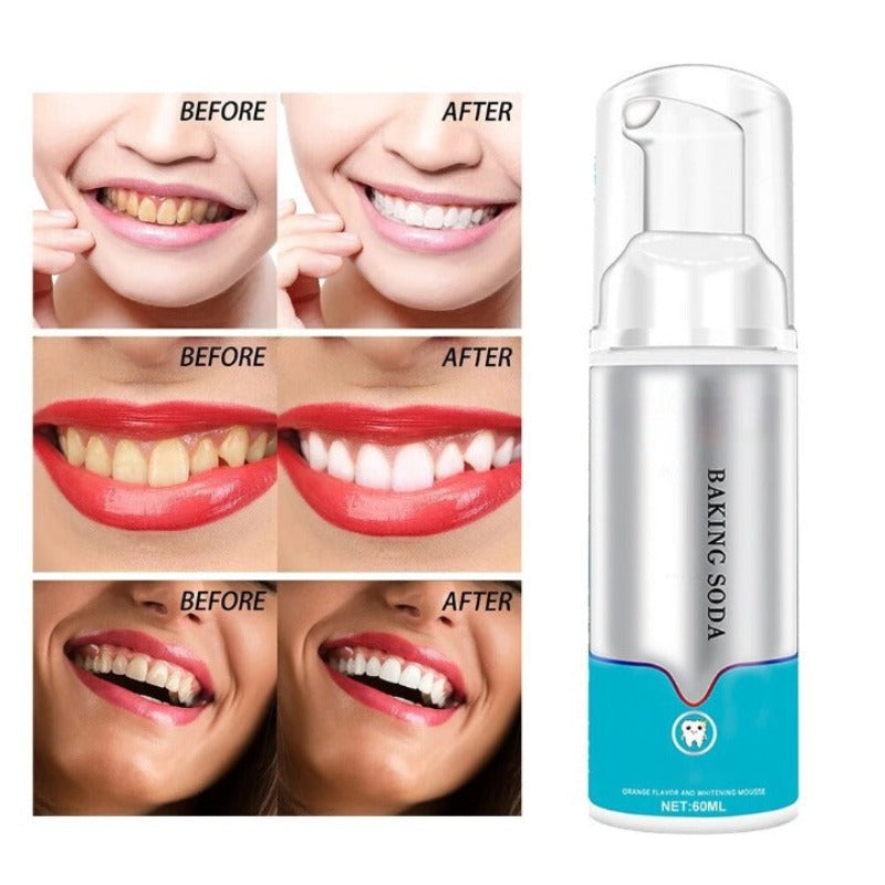 The 60L Baking Soda Tooth Whitening Mousse