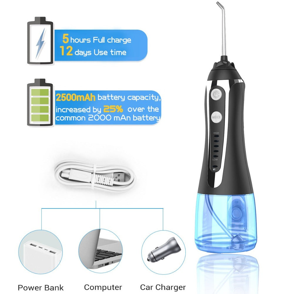 USB Rechargeable Portable Water Flosser Oral Irrigator