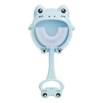 Load image into Gallery viewer, U-Shaped Head Cartoon Silicone Children&#39;s Toothbrush
