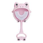 Load image into Gallery viewer, U-Shaped Head Cartoon Silicone Children&#39;s Toothbrush
