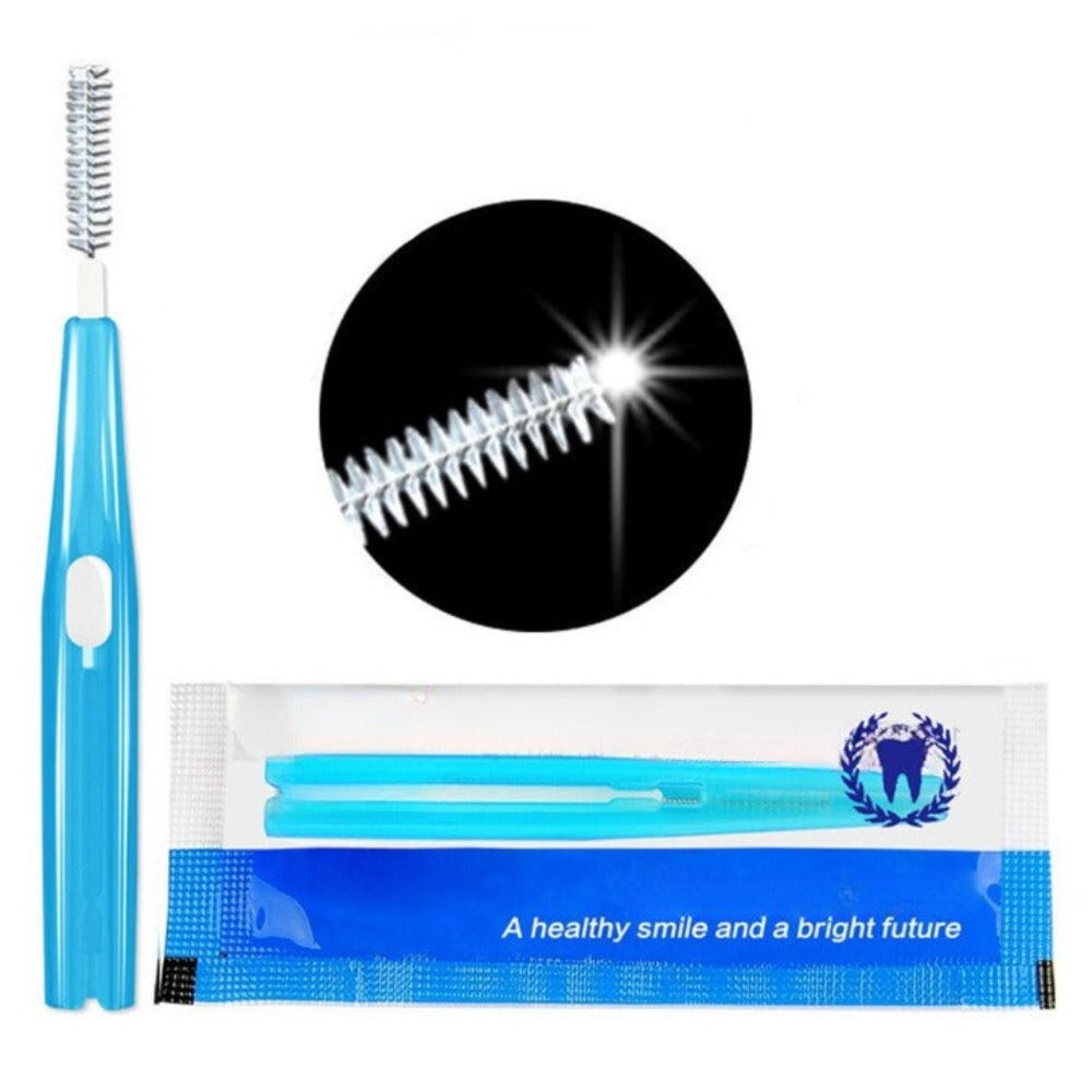 The 10 Piece Interdental Toothbrush