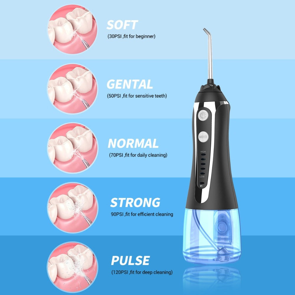 USB Rechargeable Portable Water Flosser Oral Irrigator