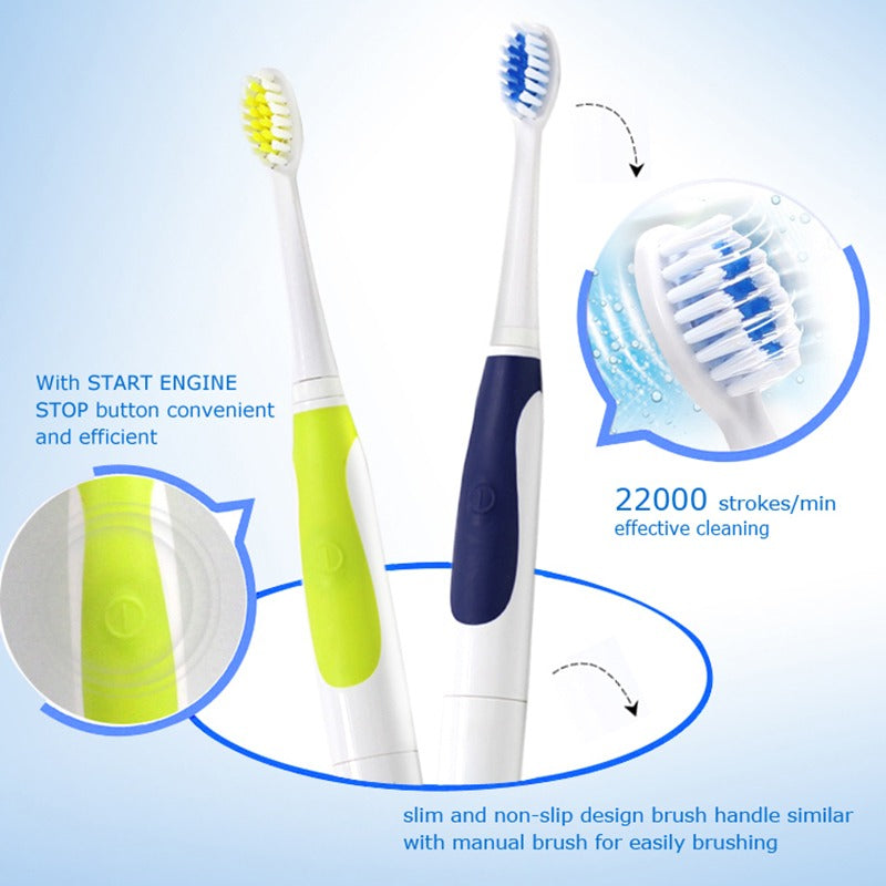 Full-Automatic Waterproof Sonic Electric Toothbrush