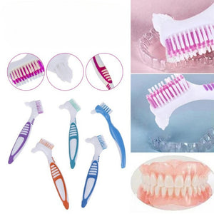 The Double Sided Denture Brush