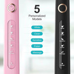 Load image into Gallery viewer, Electric Rechargeable Replacement Heads Sonic Toothbrush
