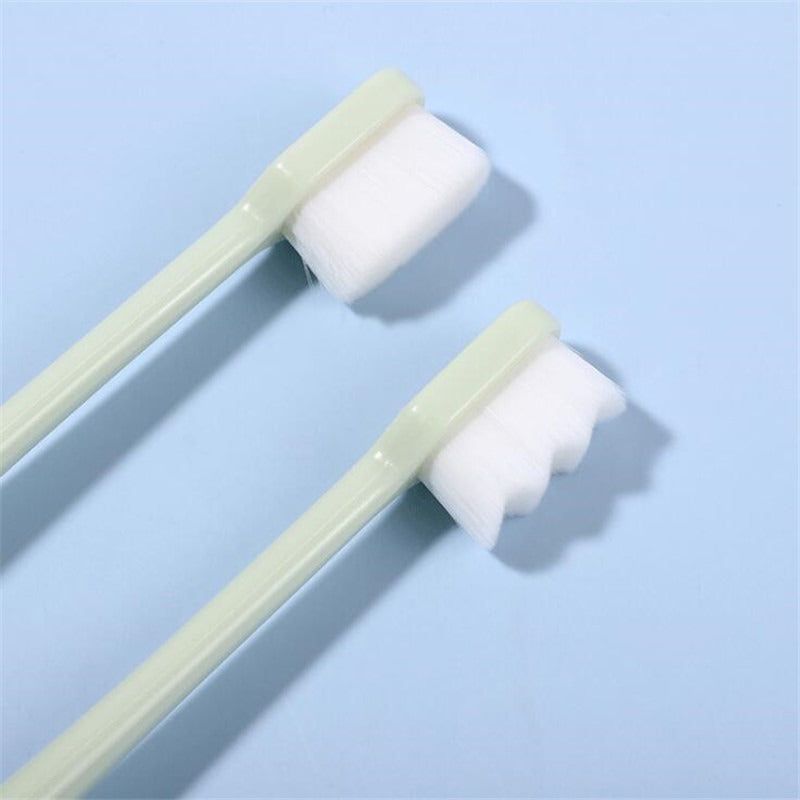 Ultra-Fine Soft Antibacterial Travel Toothbrush