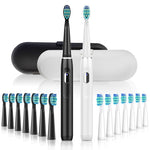 Load image into Gallery viewer, Rechargeable Electric Sonic Toothbrush With 3 Brush Head
