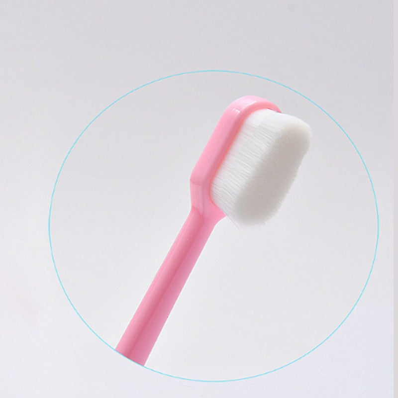 Ultra-Fine Soft Antibacterial Travel Toothbrush